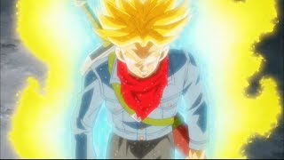 Trunks Goes Super Saiyan Rage English Dub HD [upl. by Aholah]