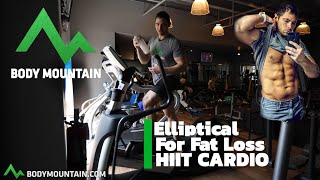 Elliptical for FAT LOSS Heres How [upl. by Ynaffyt]