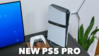 PS5 Pro Unboxing and First Impressions [upl. by Yraeht112]