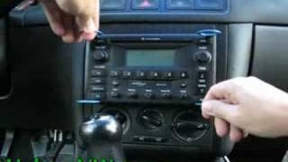 How To Remove Radio Unit on VW Volkswagen [upl. by Marice641]