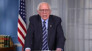 Sen Sanders Responds to Trumps Congressional Address [upl. by Atiruam]