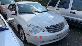 2007 Chrysler Sebring Touring Review  In Depth Tour [upl. by Duer]