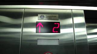 ThyssenKrupp Hydraulic elevator  Ramada Inn Roanoke VA [upl. by Sulamith]