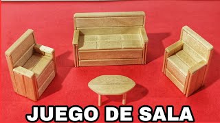 como hacer muebles para maquetas [upl. by Tomi377]