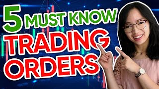 5 Types of ORDERS You Must Know For Trading [upl. by Rycca836]