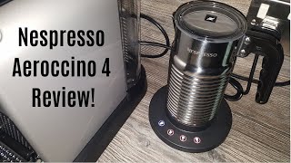 Nespresso Aeroccino 4 Milk Frother Review  Worth upgrading from the Aeroccino 3 [upl. by Angus]