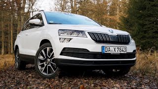 Skoda Karoq 4x4 Style TDI DSG  Review Test Fahrbericht [upl. by Inna193]