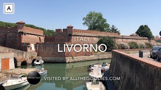 Livorno Italy  Virtual travel by allthegoodiescom [upl. by Electra952]