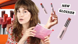 GLOSSIER ULTRALIP REVIEW SWATCHES COMPARISONS OPINIONS IMPRESSIONS REVELATIONS RUMINATIONS [upl. by Puritan]