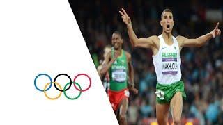 Taoufik Makhloufi ALG Wins 1500m Gold  London 2012 Olympics [upl. by Lek]