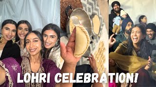 LOHRI CELEBRATION WITH THE FAMILY  VLOG  AMRIT DHALIWAL [upl. by Asquith510]