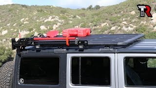 Jeep Roof Rack Installation and Review  Rhino Rack Backbone [upl. by Eugaet120]