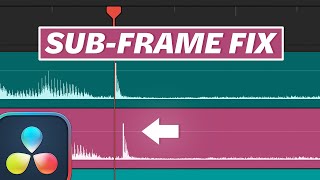 EASY Sync  Align Audio Between Frames DaVinci Resolve Subframe Tutorial [upl. by Giulia190]