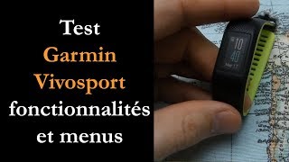 Test Garmin Vivosport [upl. by Htiekram]