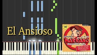 El Ansioso  Grupo Marrano  Piano Tutorial  EA Music [upl. by Jedidiah]