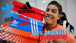 ¿Como comprar TENIS de marca economicos en USA a Colombia super facíl 👟 Adidas  Nike  Puma [upl. by Anner]