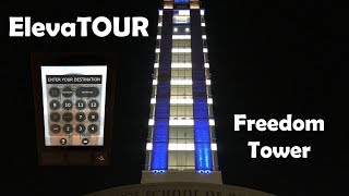 Thyssenkrupp Destination Dispatch amp Rooftop Hydraulic Elevators at Freedom Tower Liberty University [upl. by Karame721]