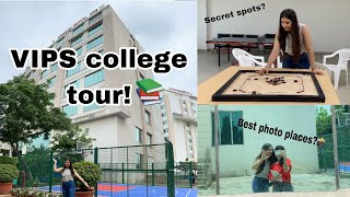 VIPS College tour Secret spots revealed [upl. by Skurnik]