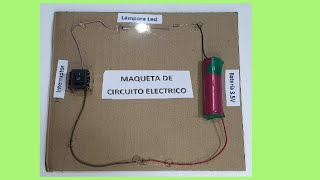 Como Hacer una Maqueta de Circuito Electrico [upl. by Siol]