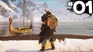 Assassins Creed Valhalla  Part 1  A VIKINGS BEGINNING Xbox Series X [upl. by Gabriell]