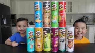 CKN Pringles Challenge Fun [upl. by Eelarat]