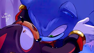 Dont Do This 😭  Shadow x Sonic Sonadow  Comic Dub [upl. by Maitund677]