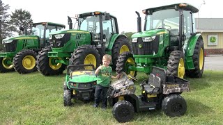 LITTLE BOY LOVES JOHN DEERE TRACTOR COMPANY [upl. by Corty]