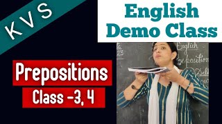 KVS English demo class for classes 3 and 4 [upl. by Frasier]