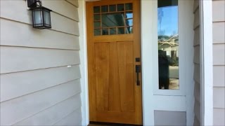 Exterior Door Construction  Design and Assembly [upl. by Neltiac]