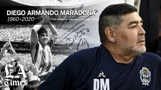 Diego Maradona gifted Argentine soccer legend dies at 60 [upl. by Ainex]