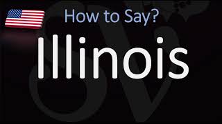 How to Pronounce Illinois  US State Name Pronunciation [upl. by Aidualc337]