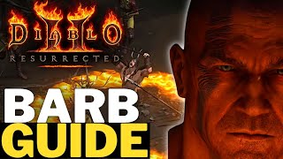 Diablo 2 Resurrected Barbarian Build  Beginner Guide [upl. by Stetson394]