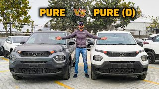 Tata Punch Pure vs Tata Punch Pure O 🤓 आखिर 70 हजार में क्या ज़्यादा मिला [upl. by Wincer940]