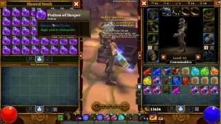 Torchlight 2 mods  Unlimited Skill Respec Potions Workes w Multiplayer Shared Stash File [upl. by Byrann]