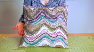 Make a LappedBack Pillow Cover [upl. by Abba891]