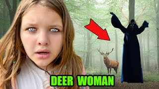 We LOOKED for the DEER LADY in the WOODS SCARY DEER WOMAN URBAN LEGEND [upl. by Sungam351]