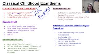 Childhood exanthems [upl. by Rozek]