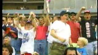 Atlanta Braves Tomahawk Chop 1991 [upl. by Naujad596]