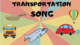 Transportation Song  Kids Songs  Easy Monkey Songs [upl. by Paehpos140]