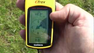 4 Creating and navigating to a waypoint using your handheld satnav GPS [upl. by Reisfield]