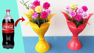 Creative Flower Pot Ideas From Discarded Plastic Bottles [upl. by Zarger]