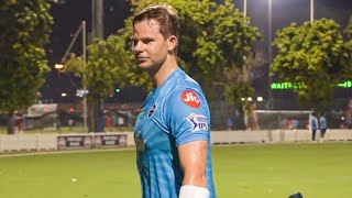 Steve Smith has a GoPro on helmet during training  IPL 2021 [upl. by Naraj450]