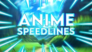 How to make ANIME SPEEDLINES in PhotopeaPhotoshop [upl. by Garbers874]