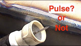 Pulse TIG vs No Pulse [upl. by Assina]