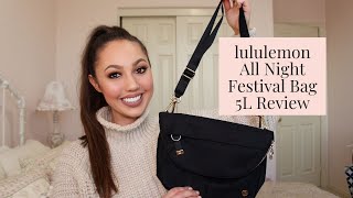 lululemon All Night Festival Bag 5L Review [upl. by Iahs]