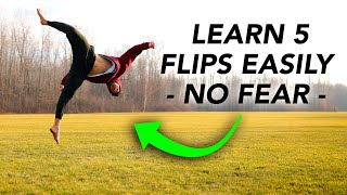 Learn 5 Easy Flips ASAP  How to Do Without Just Sending [upl. by Yelruc]