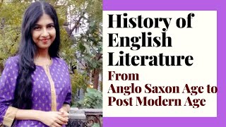 History of English Literature  All the Literary Ages explained [upl. by Kumler]