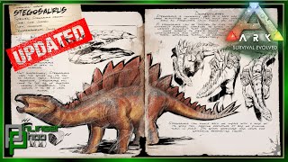 Ark Basics Stegosaurus  Updated  EVERYTHING YOU NEED TO KNOW [upl. by Niai]