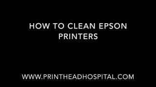 How to clean Epson Printers [upl. by Turrell810]