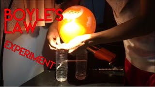 Science Experiment  Boyles Law [upl. by Neeluqcaj]